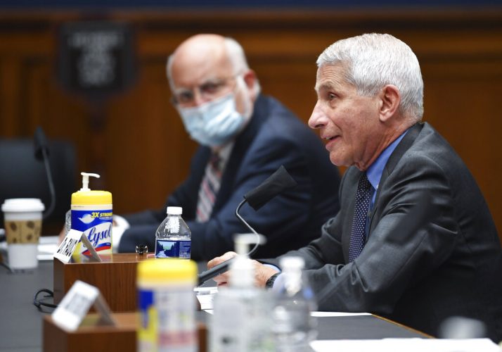Fauci hopeful for a vaccine by late 2020, early 2021
